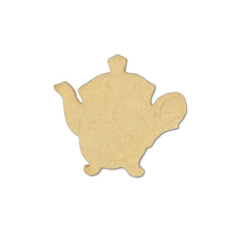 Staedter Teapot or Coffee Pot Embossing Cookie Cutter, Silver, 8