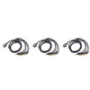 3X Suitable for PS2/ Component Cable 1.8M Suitable for PS 2/3 High Resolution Game Cable Accessories