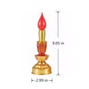 Omeet Led Retro Chinese Candle lamp Vintage Style Retro Nostalgic