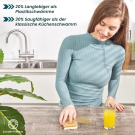 Dishwashing Sponge Sustainable Kitchen Sponges Biodegradable Natural Sponge Environmentally Friendly Coconut Sponge (24)