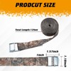 TUMAX 1" x 12' Lashing Straps Cargo Tie-Down Strap Up