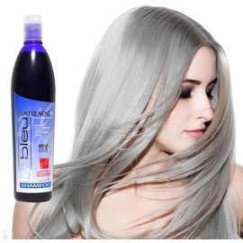 GAERO GLOBAL SOLUTION Shampoo Matizador Morado Le Bleu D Cond Sin Sales Ni Parabenos Para Cabello Platinado 250 Ml By Gaero Shop