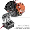 Tbest Engine Heat Sink, RC Engine Cooler Car 540/550 Engine