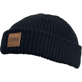 Urban Classics Unisex Dogger Beanie, Black (Black 00007)