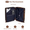 Coolife Luggage, Lightweight and Durable Hardshell, 28 in, apricot black