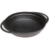 Pie Pan - Pre-Seasoned Cast Iron 12 x 9.5 x