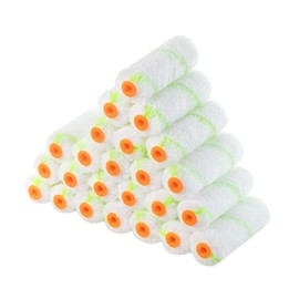 Bates- Paint Roller Covers, 4" Roller Covers, Pack of 24, Covers for Paint Rollers, Naps for Paint Roller Brush, Small Roller Nap, House Painting Supplies, Covers for Roller Frame and Paint Roller Kit