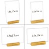 holzkin Photo Holder/Picture Holder/Card Holder - Solid Wood - Various