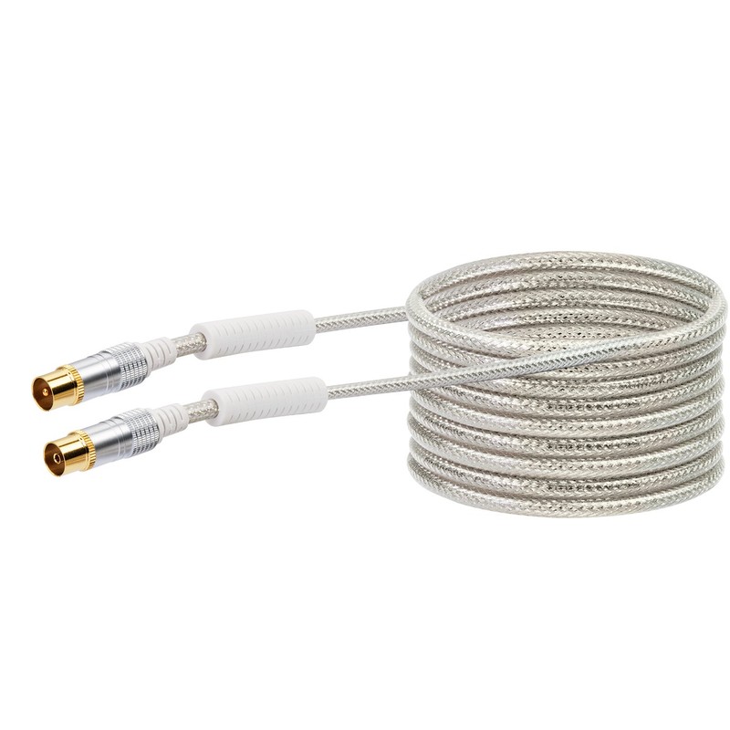 Schwaiger Aerial Cable with Ferrite Core 110 dB 10 m
