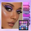 Pink Purple Eyeshadow Palette Make-Up Palettes, Blue Eye Shadow Pallets