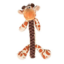 Duvoplus, Zoo Friends Gino Giraffe Stick, 32 x 22 x 11.5 cm, Brown, Toy