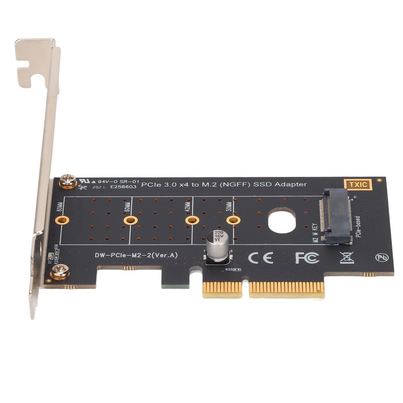 M.2 To Pcie Adapter PCB Gold Plated M.2 NVME to