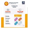 J.H. Company Tapete De Baño Antiderrapante Regadera Forma Estrellas M-39