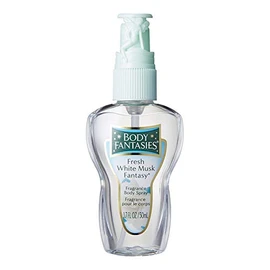 ボディファンタジー ボディスプレー ホワイトムスク 50ml ボディミスト メンズ レディース