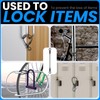SDTC Tech 4-Pack Heavy Duty Loop End Cable Braided Stainless