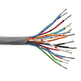 Belden 8619 Multi-Conductor STR-TC Control Cable, 18AWG 19C, PVC, Gray, Sold-Per-Foot