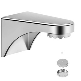 Telituny Soap Holder with Magnet, No Drilling, Soap Holder, Practical ABS Magnetic Soap Holder, Soap Holder, Wall Mounted for Sink, Sink, Kitchen, Bathroom