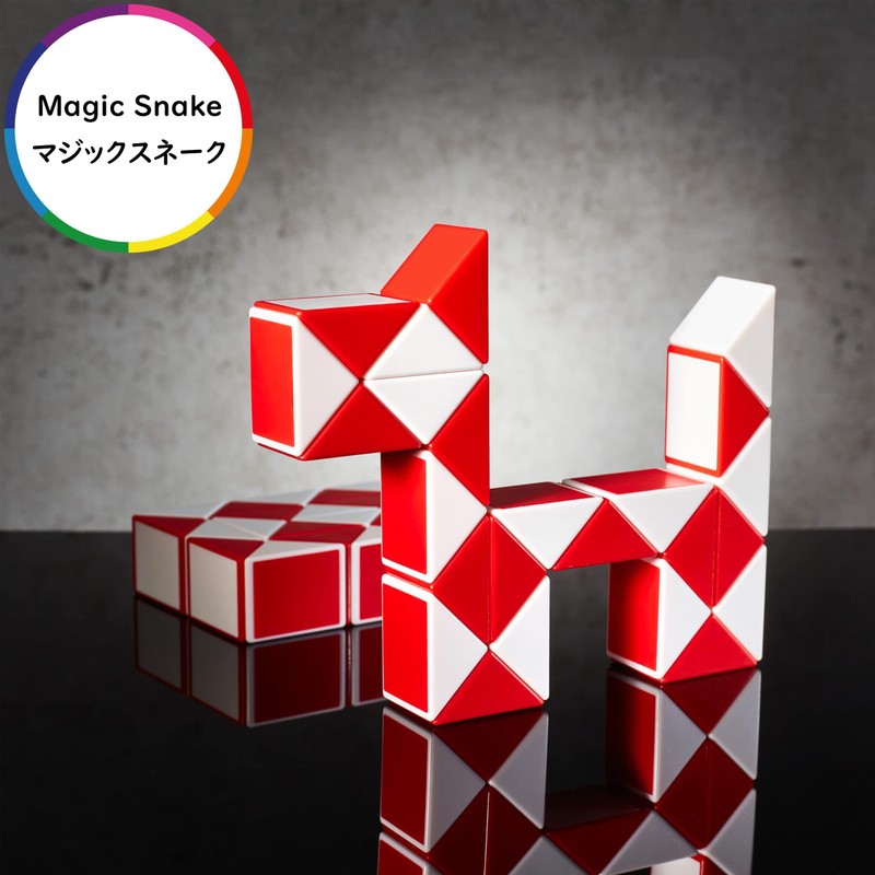 Magic Snake, 24 Part, Magic Cube, Stress Relief, Brain Development,