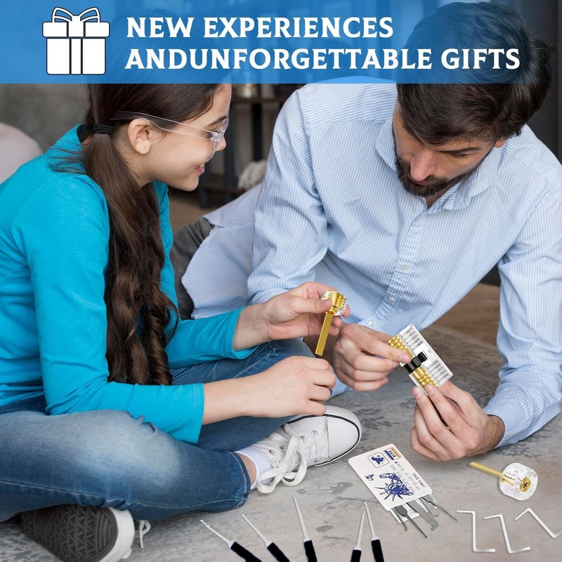 Shengsenfu Lock Pick Set, 42 Pcs Premium Practice Lock Picking