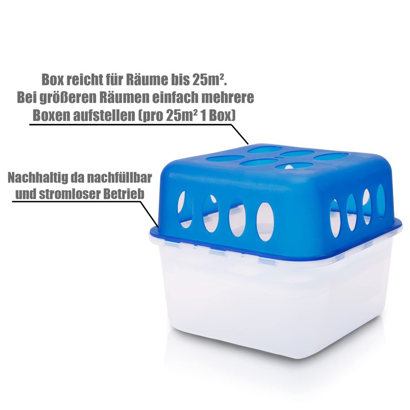 BigDean 4 x Dehumidifier Moisture Stoppers with 8 x 400