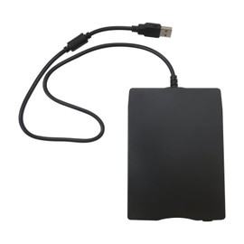 Xspeedonline 3.5-inch USB 2.0 Data External Floppy Disk Drive 1.44MB Supported for Windows 98/SE/2000/ME/XP/VISTA/7/8/8.1/10/11/MAC Operating Systems