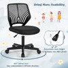 Giantex Kids Desk Chair, Armless Kids Computer Chair with Lumbar