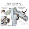 Wave One Marine Dual Color LED Boat Spreader Light Deck