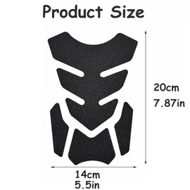QIUMING® Tank Pad Motorcycle Tank Protection Motorcycle Tank Sticker Motorcycle Tank Protection Tank Pad Tank Protector Suitable for Most Motorcycles Protect Your Tank from Scratches (Style 1)