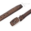 Cuadra Men's Western Belt in Ostrich Leather Brown CV496A1 (44)
