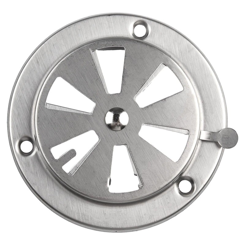 UCCKEYI BBQ Smoker Air Vent Set, 2 Pieces Stainless Steel