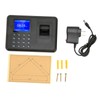 Fingerprint Attendance Machine 2.4 Inch 1000 User Capacity Name Display