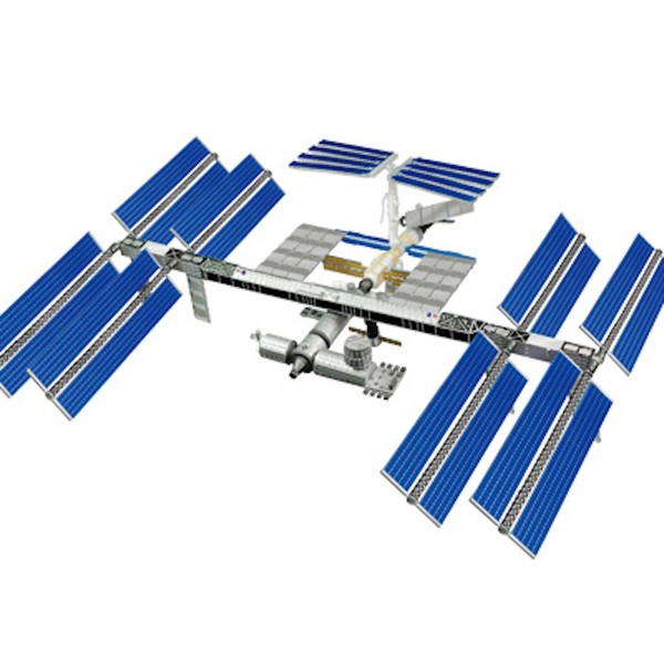 Fame Master 4D Vision International Space Station, 60-Piece, 1/450 Scale