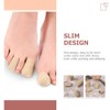 FOMIYES 2pcs Toe Scuffs Toe Caps Toe Finger Protector Gelt