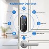 Keyless Entry Door Lock with 2 Lever Handles, Smart Locks