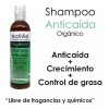 Natiwe Botanica Shampoo Anticaída De Romero, Tepezcohuite, Bergamota 250 Ml
