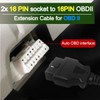 Goliton Obd2 Splitter Y OBD Splitter 16 Pin Obd2 Extension