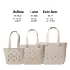 Simple Modern Extra-Large Beach Bag | Waterproof Getaway Rubber Tote