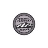 Jeep Trail Rated Logo Vinyl Sticker (4X4 Circle) Suitable Indoors