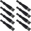 Patelai Patelai Black Double Sided Razor Trimmer Shaver Cleaning Brush