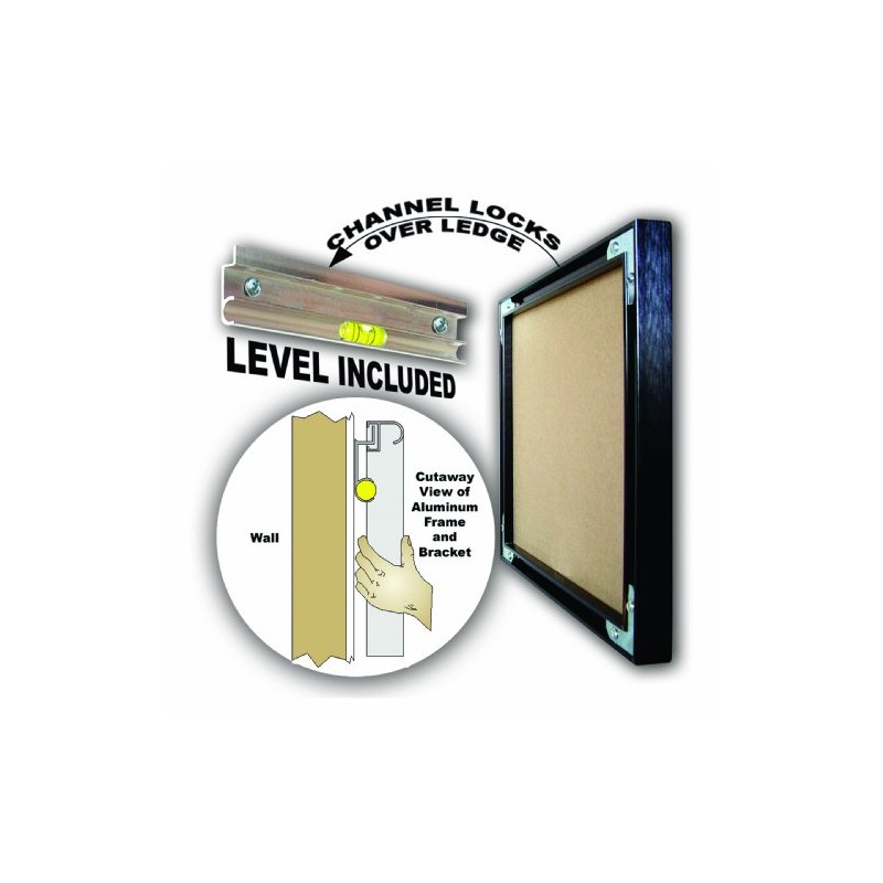 Hangman 5-Inch Hangman Frame Hanger- Aluminum (ALH-5D-2)