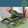 15PCS Multifunctional Food Chopper Vegetable Dicer Cutter for Home Kitchen