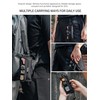 TACTICAL GEEK Storage A2 L Pouch Organizer, Nylon Handheld Wallet,