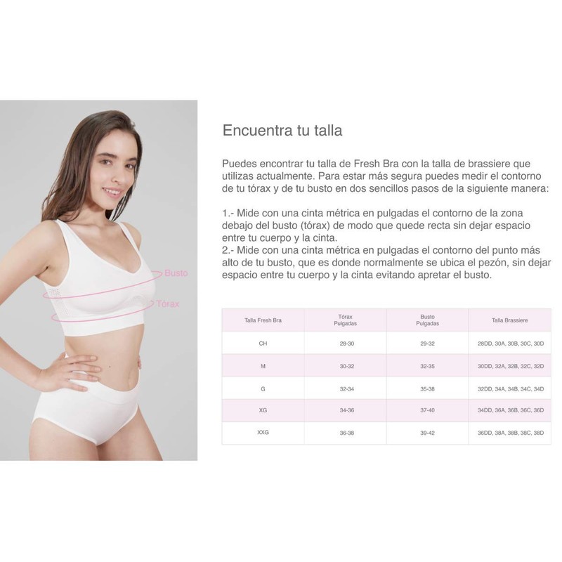 I LOVE SHAPE | Brasier Fresh Bra sin Varilla para