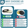2-Pack 9" Backup Pads Works with a Variety of 9"