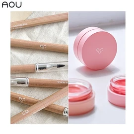 AOU Blending Lip Pencil + Tint Balm Set 2items, Lip Pencil#$%Lip Balm:03 Cool-04 Cherry Balm
