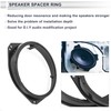 X AUTOHAUX Speaker Spacer Ring Tweeter Speaker Spacer Adapter for