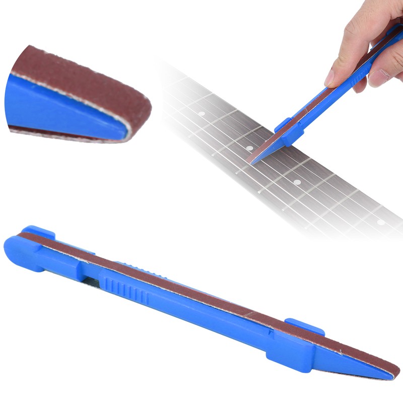 Sanding Stick Guitar Fret Crowning File Pen Detailer Finishing for