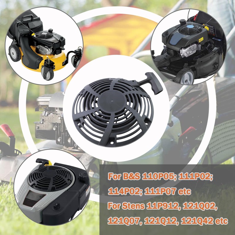 WOTIAN 796497 Recoil Starter Compatible with Briggs and Stratton Pull