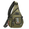 LAMMOK Large Sling Backpack, Sling Chest Bag Shoulder Crossbody Daypacks