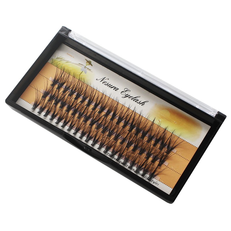 Bodermincer Eyelashes Cluster lashes C curl Thickness 0.07mm 20 Roots